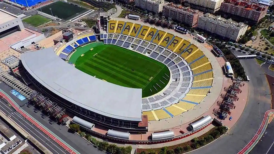 Het Gran Canaria Stadion zal ook zonder het WK gerenoveerd worden