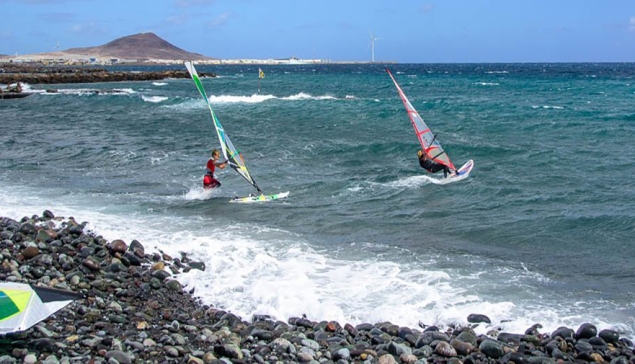 Windsurfen op Gran Canaria