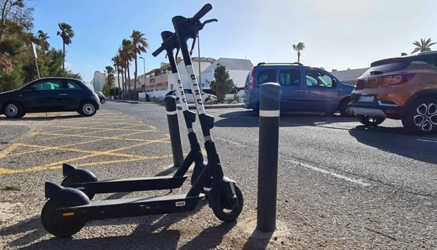 Elektrische scooters zonder officiële vergunning verwijderd