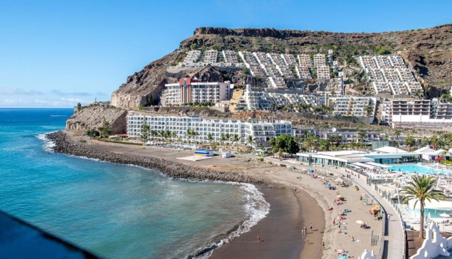 Playa del Cura is een heerlijke bestemming aan de zonnige zuidkust van Gran Canaria