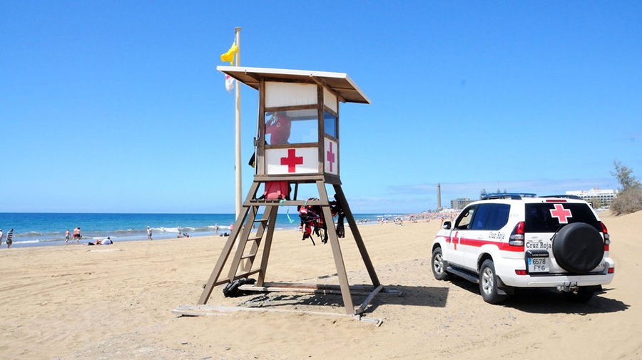 Vier nieuwe strandwachttorens voor de stranden van Maspalomas