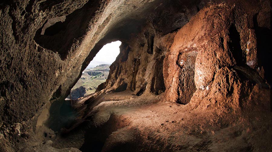 Cenobio de Valerón is een fascinerende archeologische site