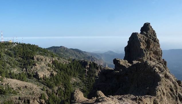 Morro de La Agujereada, het hoogste punt van Gran Canaria