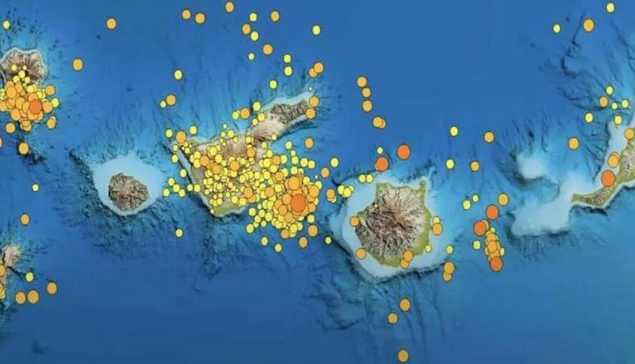 VIDEO: Ruim 2.000 aardbevingen geregistreerd op de Canarische Eilanden in 2023