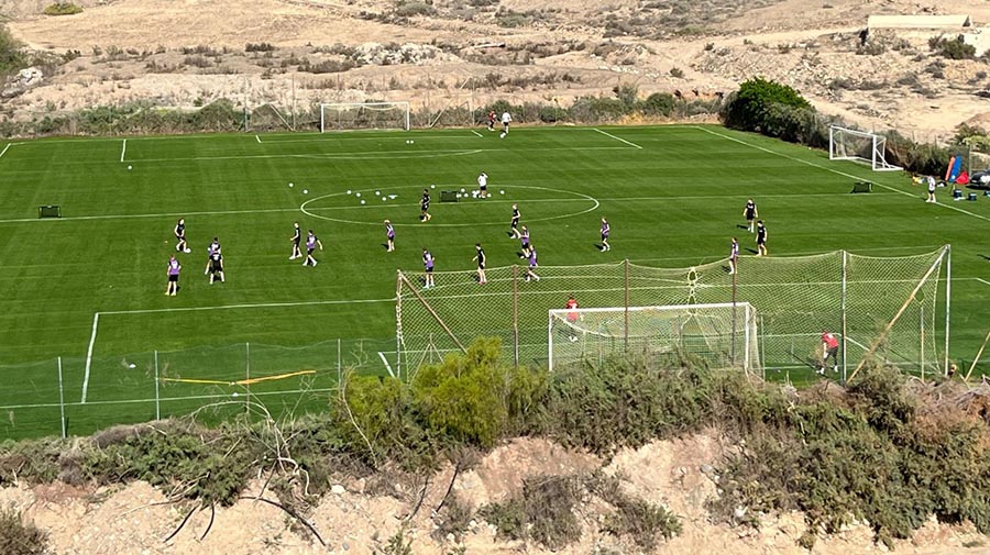 Maspalomas wordt een internationale voetbalbestemming