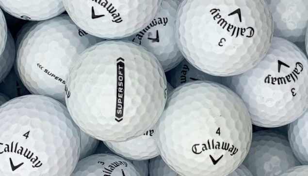 Aanbieding: Gebruikte golfballen 2 stuks voor 1,00 euro