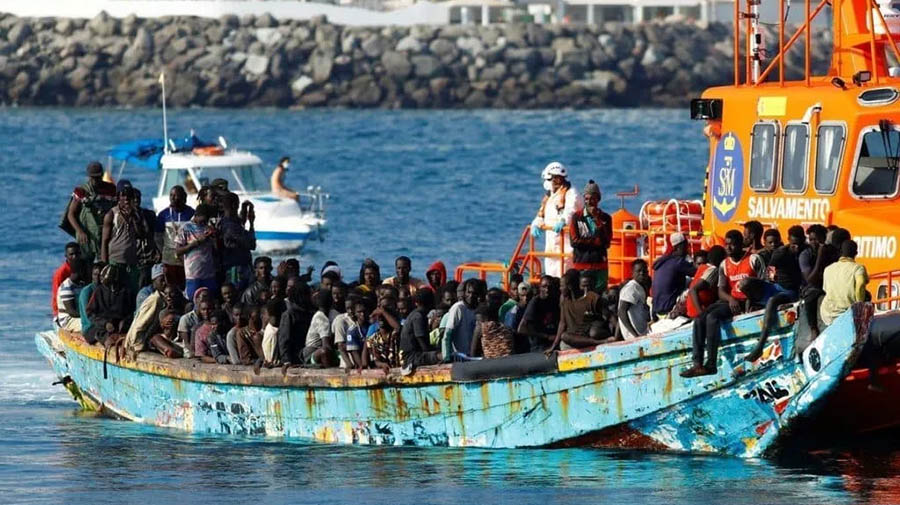 El Hierro is vol en enkele migranten zijn overgebracht naar Gran Canaria