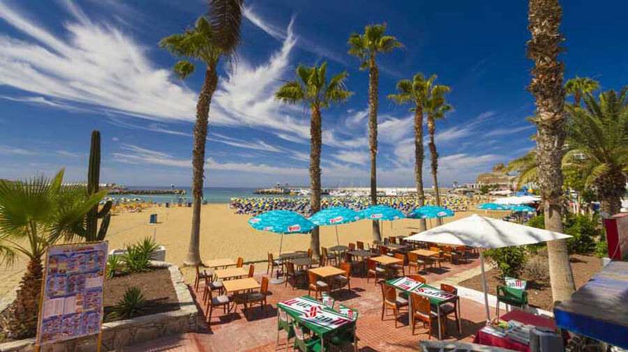 Puerto Rico is een ideaal strand voor kinderen op Gran Canaria