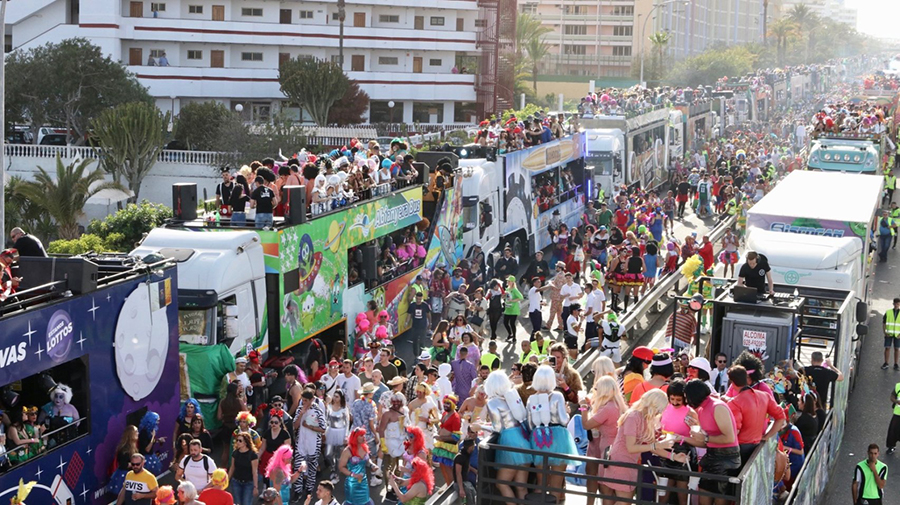 Beperking van praalwagens: Exploitanten van praalwagens voorspellen schade aan het imago van het carnaval van Maspalomas