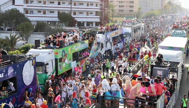 Beperking van praalwagens: Exploitanten van praalwagens voorspellen schade aan het imago van het carnaval van Maspalomas