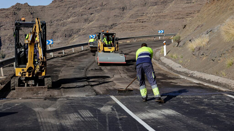 Sanering: 1,5 miljoen euro voor ongeveer 17 kilometer belangrijke bergwegen (GC-600, GC-60 & GC-655)