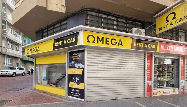 OMEGA RENT A CAR, J2 CARS & SECRET CARS in Playa del Inglés verzegeld