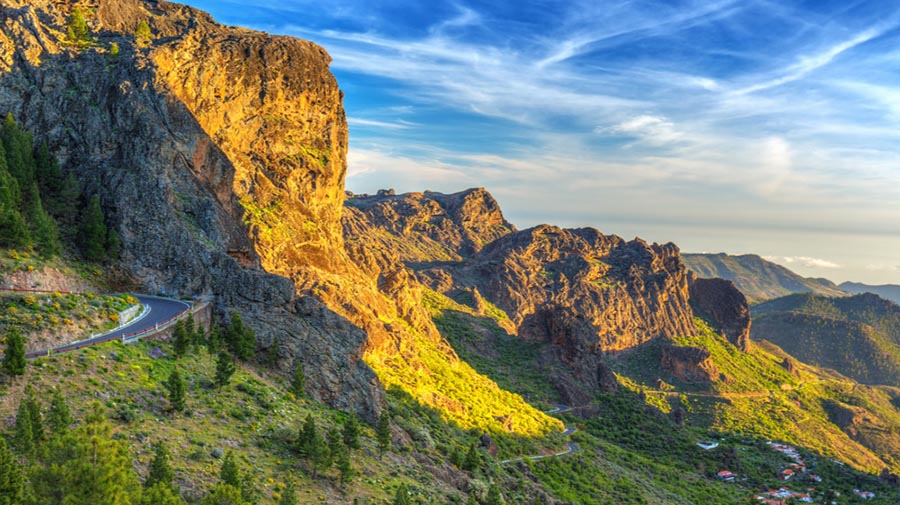 Autoroute noordwest Gran Canaria