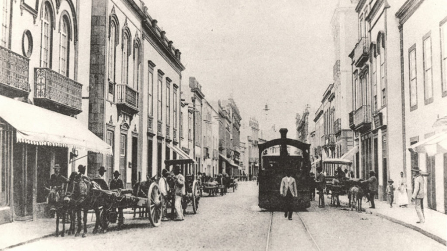 Geschiedenis van "La Pepa", de tram van Las Palmas (met video)