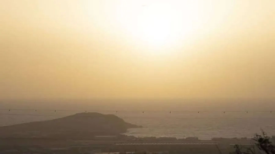 Een hete en heiige zondag wordt vandaag voorspeld op Gran Canaria