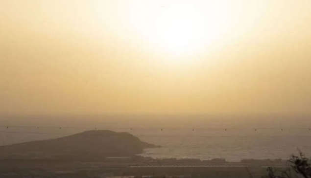 Een hete en heiige zondag wordt vandaag voorspeld op Gran Canaria