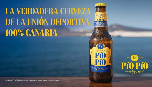 Het nieuwe PIO PIO-bier van UD Las Palmas is nu verkrijgbaar