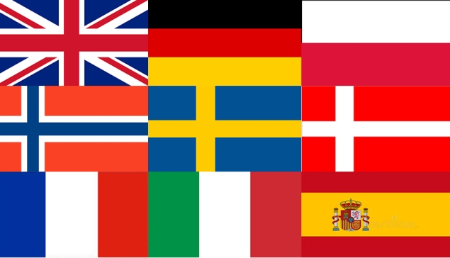 Deze website is nu in het Nederlands, English, Dansk, Français, Deutsch, Italiano, Norsk bokmål, Polski, Español en Svenska