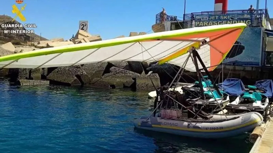 Guardia Civil onderschept vliegende boot nabij Puerto Mogán