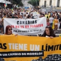 Meer protesten tegen massatoerisme dit weekend op de Canarische Eilanden