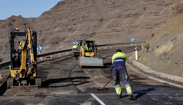 De aanbesteding voor het onderhoud van de wegen in het centrum en noorden van Gran Canaria bijna rond