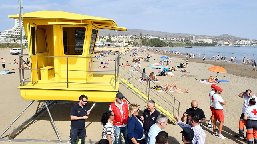 San Bartolomé de Tirajana start met de vernieuwing van de uitkijktorens op haar stranden