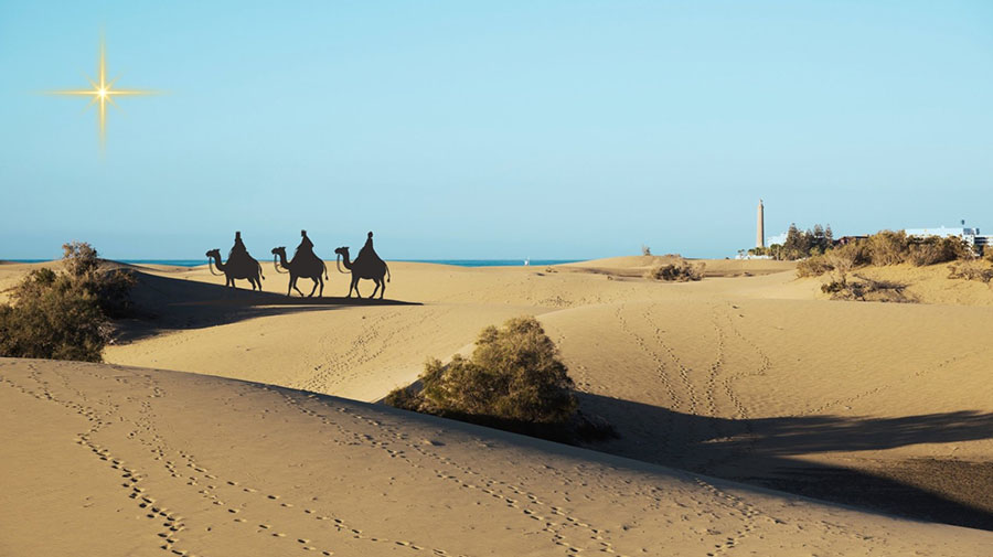 De betovering bereikt San Bartolomé de Tirajana met de komst van de Drie Koningen