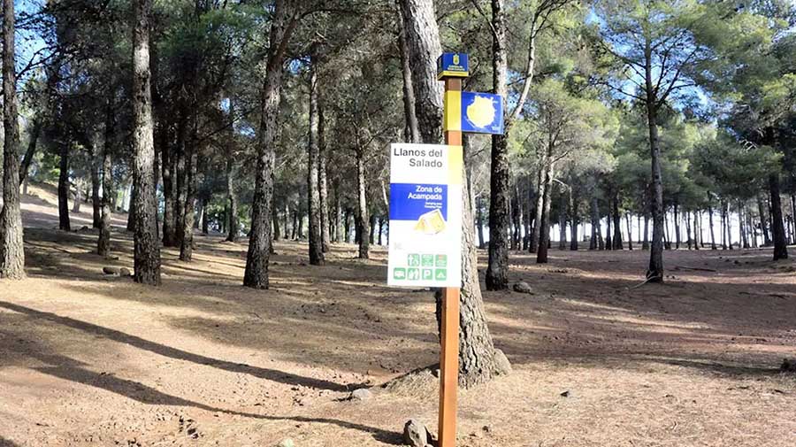 Camping Llanos del Salado - Tejeda