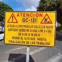 Wegen naar de Barranco de los Cernícalos worden gerenoveerd, daarom zijn er afsluitingen!