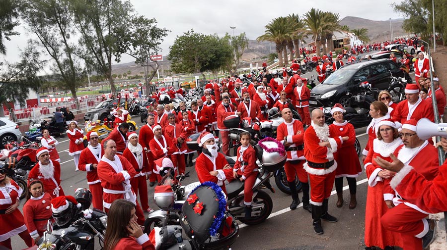 XVI Route van de Kerstman in het zuiden van Gran Canaria