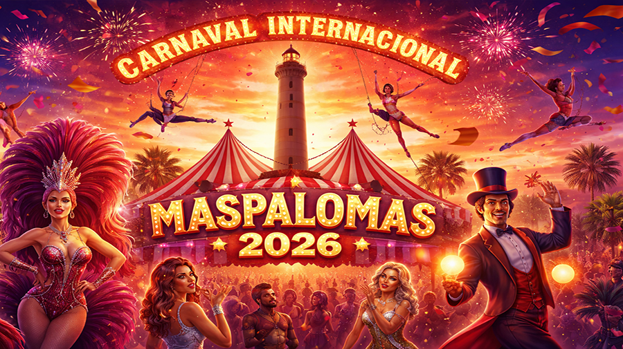 Maspalomas slaat de tent op voor zijn carnaval 2026