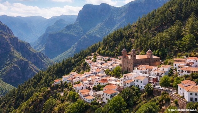 Het perfecte dorp op de Canarische Eilanden voor klimmen, wandelen en speleologie