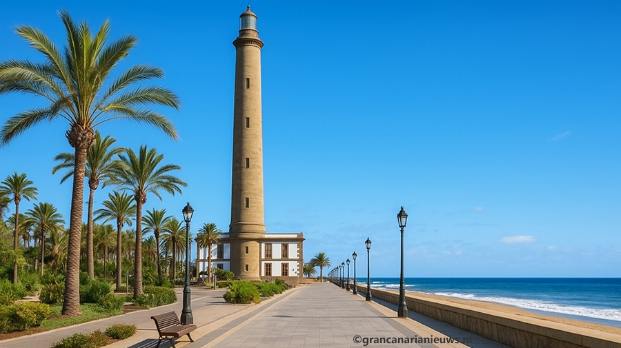 Maspalomas krijgt een nieuwe impuls voor de energie-efficiëntie van de Costa Canaria-promenade.