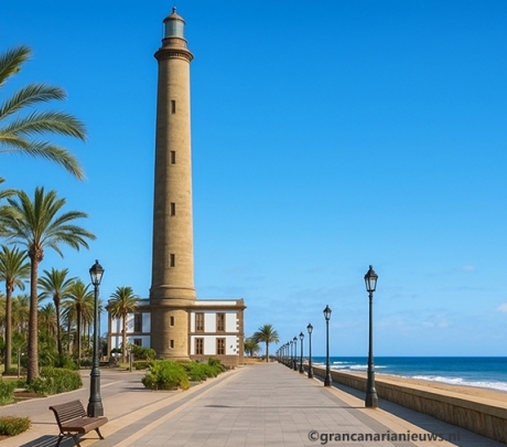 Maspalomas krijgt een nieuwe impuls voor de energie-efficiëntie van de Costa Canaria-promenade.
