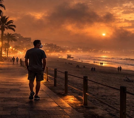 Maspalomas en de smog: De lucht is nu zes keer giftiger dan aanbevolen