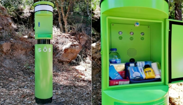 Directe toegang tot nummer 112 in de duinen van Maspalomas: zo werken de nieuwe reddingszuilen van OneUp Trekking