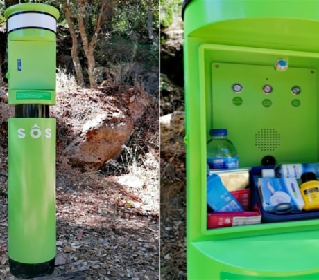 Directe toegang tot nummer 112 in de duinen van Maspalomas: zo werken de nieuwe reddingszuilen van OneUp Trekking