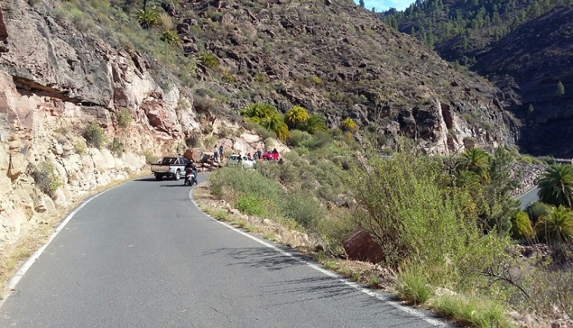 Twintig wegen op Gran Canaria blijven afgesloten vanwege storm Therese!