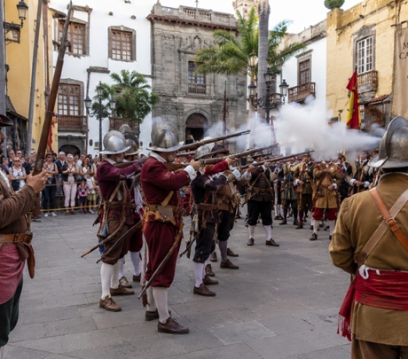 Gran Canaria herdenkt de verdediging tegen de Nederlandse invasie van 1599