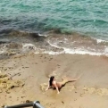 'Zeemeermin' gespot op strand van Gran Canaria