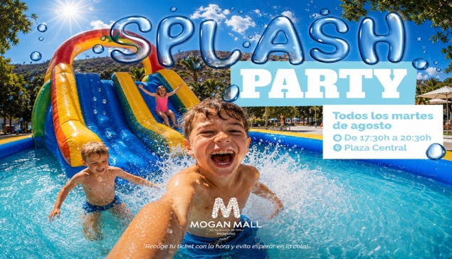 Mogán Mall maakt van de dinsdagen in augustus één groot waterfeest voor het hele gezin