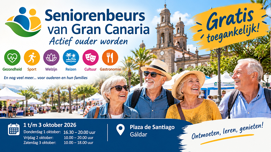De eerste Seniorenbeurs van Gran Canaria overtreft al twee weken voor de start alle verwachtingen