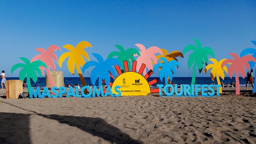 Maspalomas aan de Costa Canaria viert Wereldtoerismedag gedurende twee weekenden met livemuziek en een markt