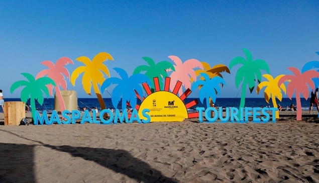 Maspalomas aan de Costa Canaria viert Wereldtoerismedag gedurende twee weekenden met livemuziek en een markt