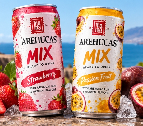 Arehucas en Clipper lanceren eerste kant-en-klare combinatie drank