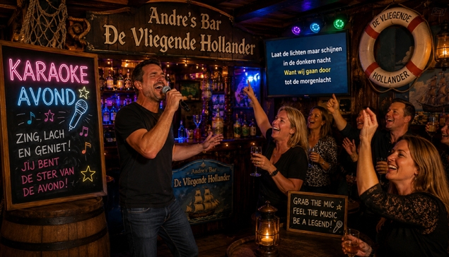 Op maandag 5 oktober alweer de 10e karaoke avond!