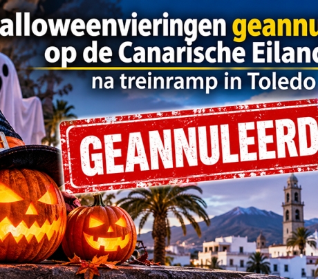 Halloweenvieringen geannuleerd op de Canarische Eilanden na treinramp in Toledo