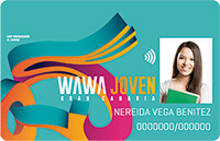 Tarjeta Wawa Joven